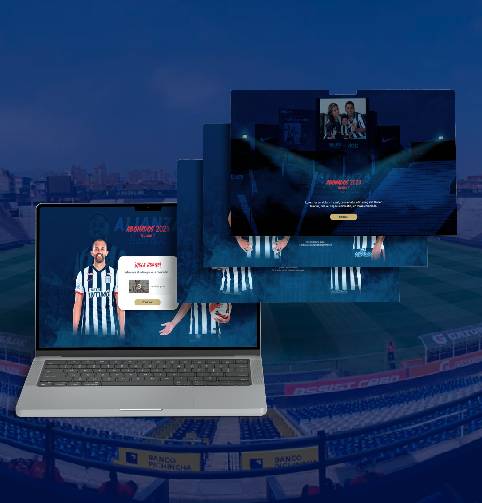 Visual del proyecto Alianza Lima