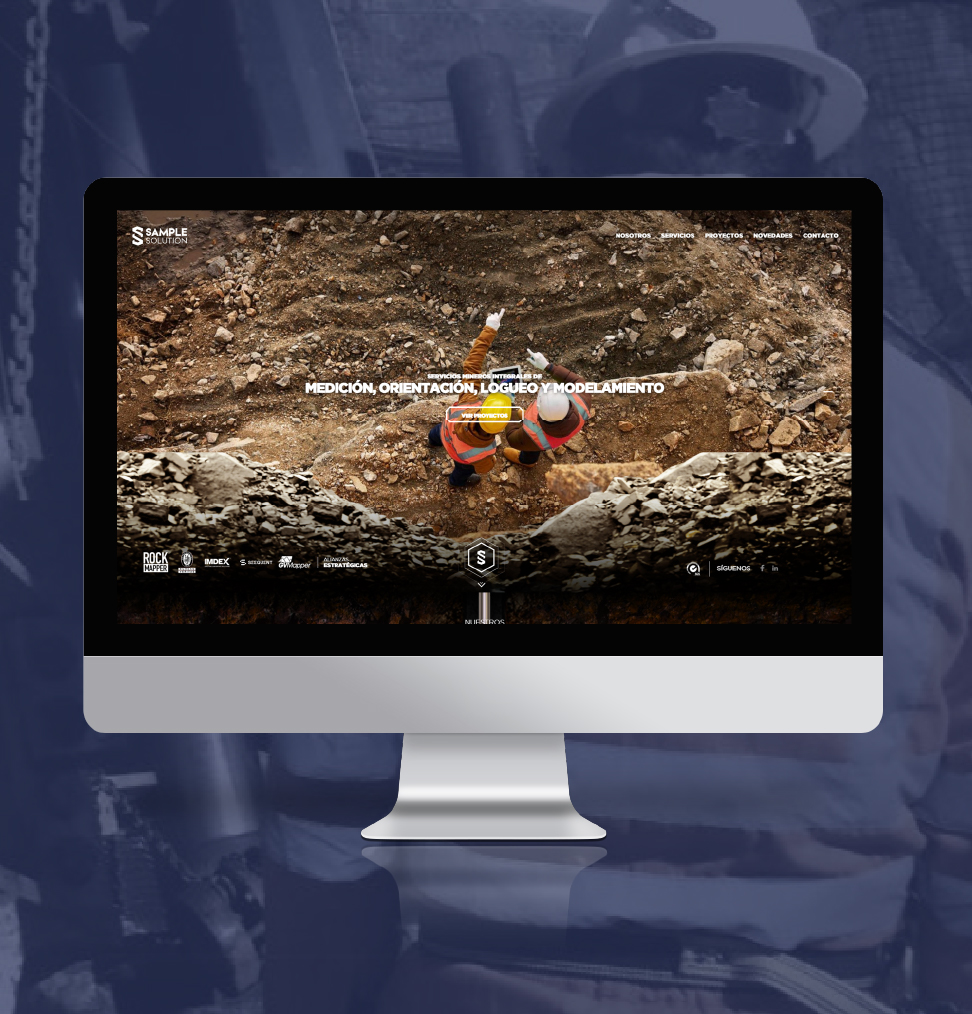 Visual del proyecto Sample Solution